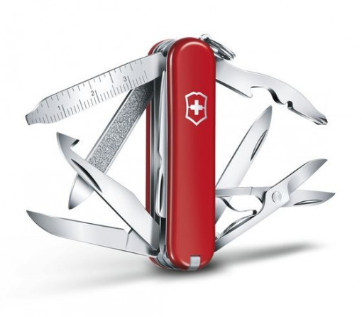 Briceag Victorinox MiniChamp, rosu - 0.6385