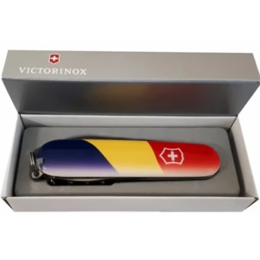 Briceag Victorinox Spartan, Drapel Romania, 9.1cm - 1.3603.7R2 - Img 2