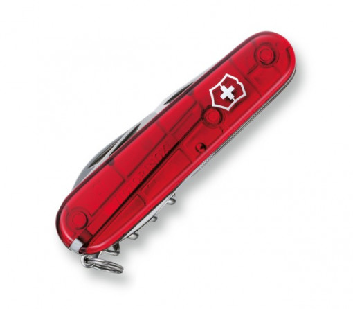 Briceag Victorinox Spartan, rosu transparent - 1.3603.T profil