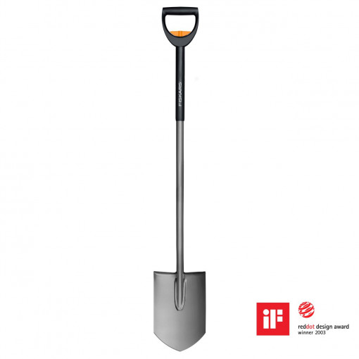 Cazma telescopica pentru sapat Fiskars SmartFit, varf ascutit, 1054 ÷ 1250 mm, 1680 g