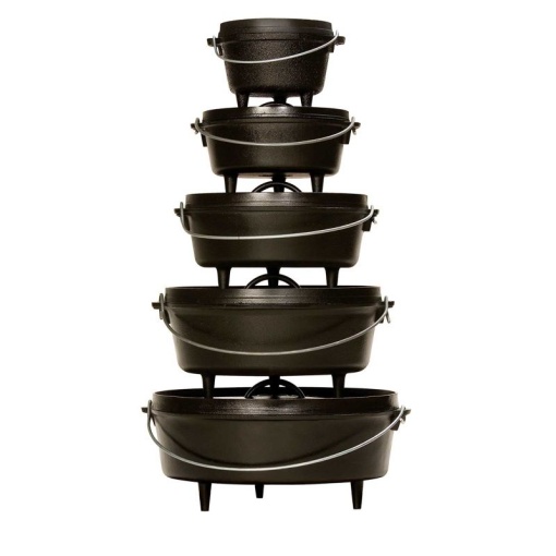 Ceaun din fonta cu capac - cuptor olandez Lodge 20 cm 1,9 litri - L-8CO3 - Img 11