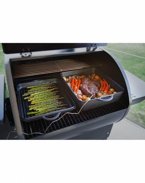 Ceaun din fonta dreptunghiular cu capac - cuptor olandez Camp Chef 33 cm 7,6 litri CC-DO13S 5
