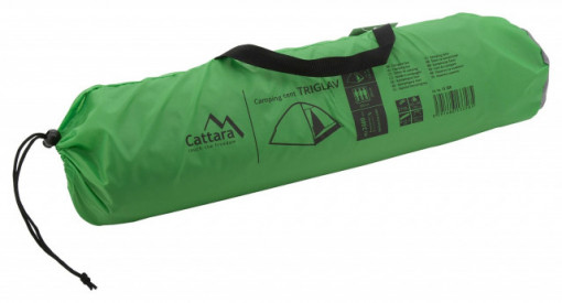 Cort 3 persoane Triglav Cattara 200x200x130 cm, impermeabilitate 3000mm - TT13358 - Img 6