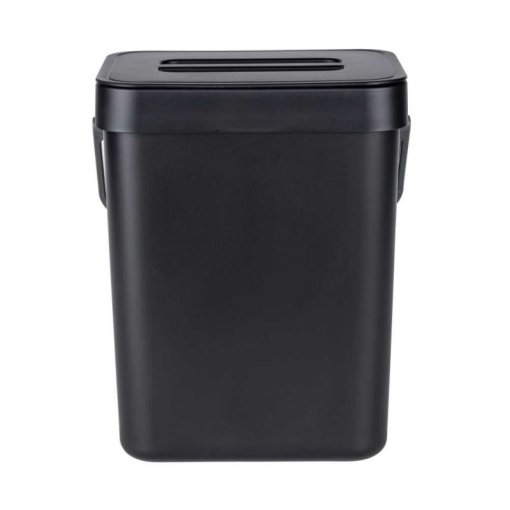 Cos de gunoi cu maner Tago 5 litri Wenko Black Outdoor Kitchen - 55027100 - Img 2