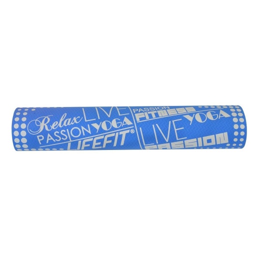 Covoras Yoga Tpe - 186 x 61 x 0.4 Cm, Albastru - Img 2