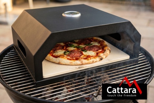 Cuptor pentru pizza cu termometru Cattara Torre - TT14110 - Img 6