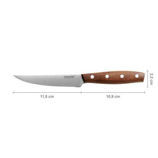 Cutit pentru tomate Fiskars Norr, 12 cm, otel inoxidabil - Img 3