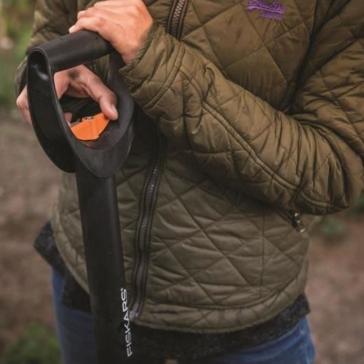 FISKARS Cazma telescopica pentru plantat si bordurat Fiskars SmartFit, varf rotunjit, 1054 ÷ 1250 mm, 1730 g - 1000620 - Img 3