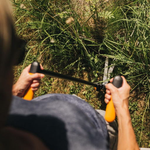 FISKARS Foarfeca pentru gazon si gard viu Fiskars PowerLever GS53, 900 mm, 1310 g - 1001565 - Img 7
