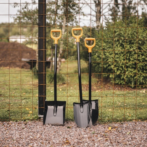 FISKARS Lopata pentru beton, Solid + - 1067518 - Img 3