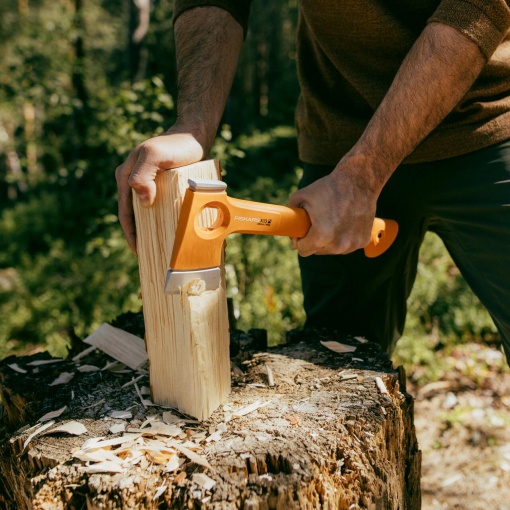 FISKARS Topor pentru camping Fiskars X13, 1069101, 500g, 33 cm - 1069101 - Img 7