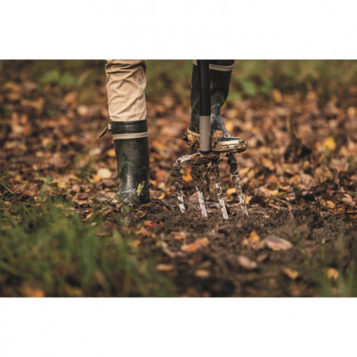 Furca pentru sapat Fiskars Ergonomic, 1230 mm, 2090 g - Img 2