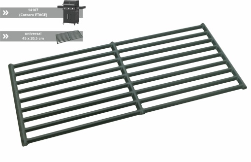 Gratar din fonta Cattara ETAGE, 450x205mm, 1.45kg - TT14076 - Img 4