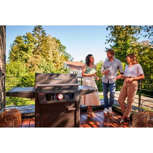 Gratar electric Char-Broil Evolve, display, grile din fonta, TRU-Infrared - 140993 - Img 13