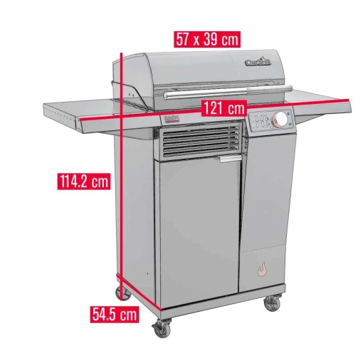 Gratar electric Char-Broil Smart-E TRU-Infrared 2.0 - 140959 - Img 7