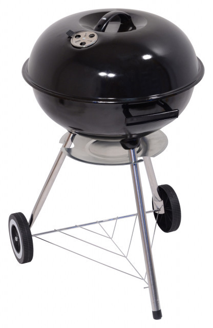 Gratar pe carbuni Cattara Bari, mobil, 46cm, capac - TT13027 - Img 3