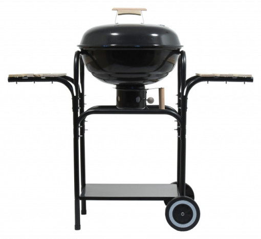 Gratar pe carbuni Cattara Messina, mobil, masute laterale, 46cm - TT13033 - Img 2