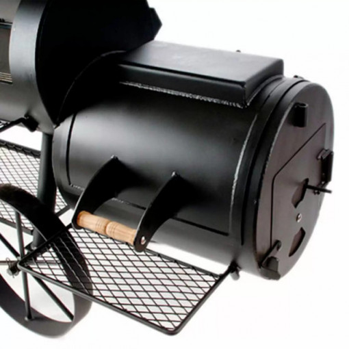 Gratar pe carbuni cu afumatoare JOE&#039;s Barbeque Smoker 16&quot; Longhorn - JS-33950 2