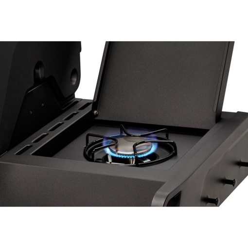 Gratar pe gaz, 3 arzatoare inox, arzator infrarosu, grile fonta, Enders Monroe Pro 3 SIK Turbo, grafit mat - 838133 - Img 7