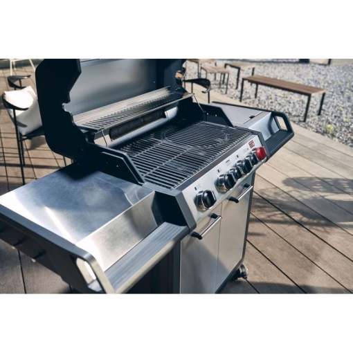 Gratar pe gaz, 4 arzatoare inox, arzator infrarosu, grile fonta, Enders Monroe Pro 4 SIK Turbo - 837833 - Img 13