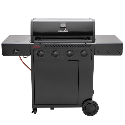 Gratar pe gaz Char-Broil Essential 4 G cu 4 arzatoare, grile din fonta, TRU-Infrared - 140235 - Img 2