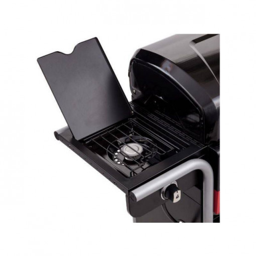 Gratar pe gaz si carbuni hibrid Char-Broil Gas2Coal 330 cu 3 arzatoare - 140723 arzator lateral