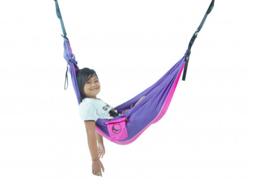 Hamac Ticket to the Moon Mini Pink-Purple - TMMI2130 montat