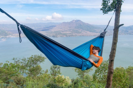 Hamac Ticket to the Moon Original Starter - Aqua Dark Grey - 320 × 200 cm - TMO1503 2