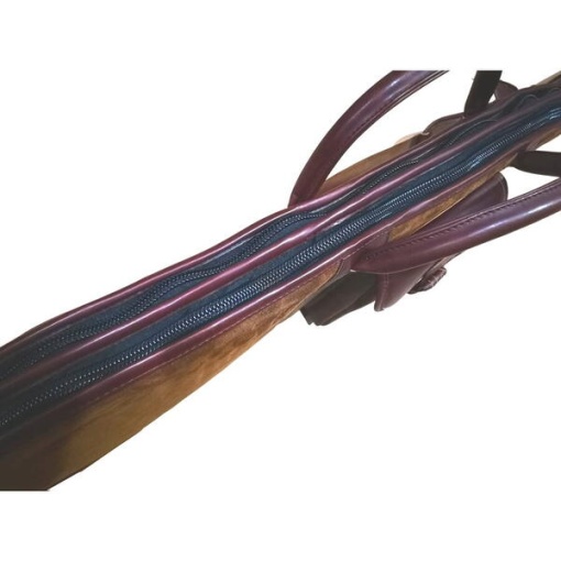 Husa Dubla Piele Carabina Arrow BLS Maro 130cm - Img 3