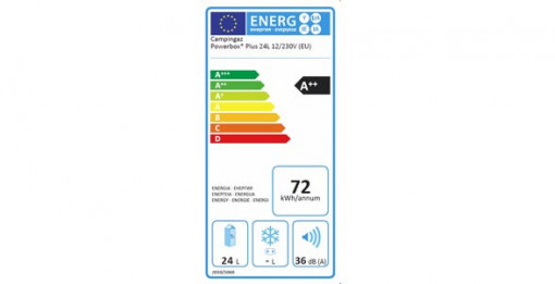Lada frigorifica electrica 12/230V Campingaz Powerbox Plus 24l - 2000030252 clasa energetica