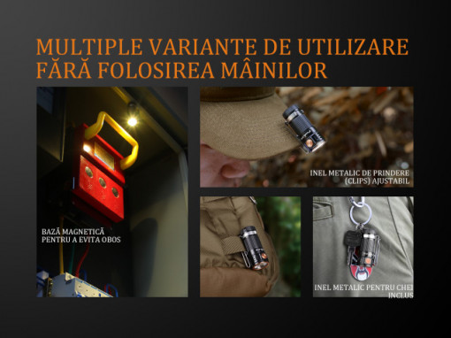 Lanterna Fenix E16 450 lumeni