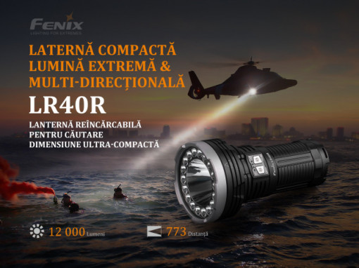 Lanterna Fenix LR40R - Profesionala - 12000 Lumeni - 773 Metri - Img 3