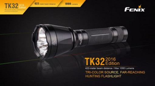 Lanterna Fenix TK32 - Editie 2016 - 1000 lumeni 422 metri 2