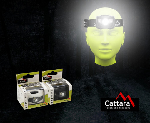 Lanterna frontala LED 80lm Cattara TT13120 - Img 5