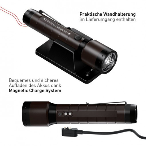 Lanterna Led Lenser P7R Signature 2000LM/LI-ION +Cablu USB - A8.Z502190 2