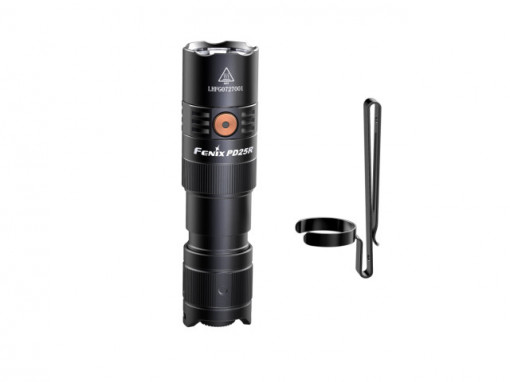 Lanternă reîncărcabilă 800 Lumeni 250 metri Fenix PD25R -ADV-483-001 - Img 3