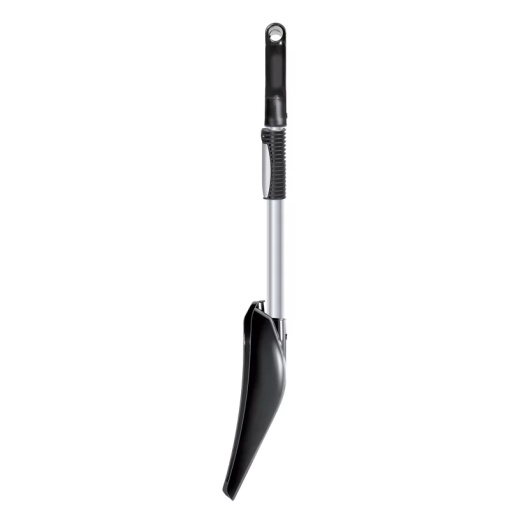 Lopata auto telescopica pentru zapada, coada aluminiu, 300X335X800 MM - Img 2