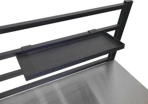 Masa cu rafturi modulara Torino 4 Cattara pentru bucatarie exterioara 80x47x123cm - TT14128 - Img 4