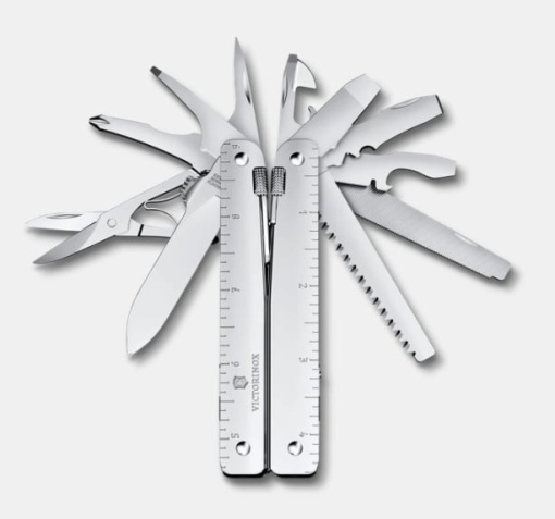 Multifunctional Victorinox Swiss Tool MX, 115 mm, teaca nylon, argintiu 3.0327.MN - Img 2