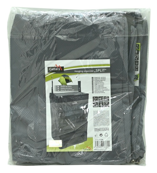 Organizator cu agatare Cattara Split, 4 compartimente, 35 x 30 x 60cm, suporta 5kg - TT13384 - Img 7