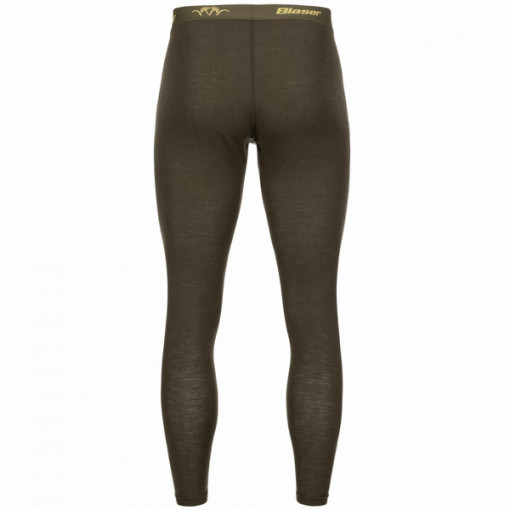 Pantaloni Base Layer lana merinos Blaser Jonar maro 2