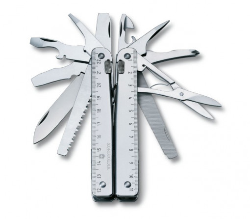 Patent Victorinox SwissTool X, teaca piele - 3.0327.L unelte
