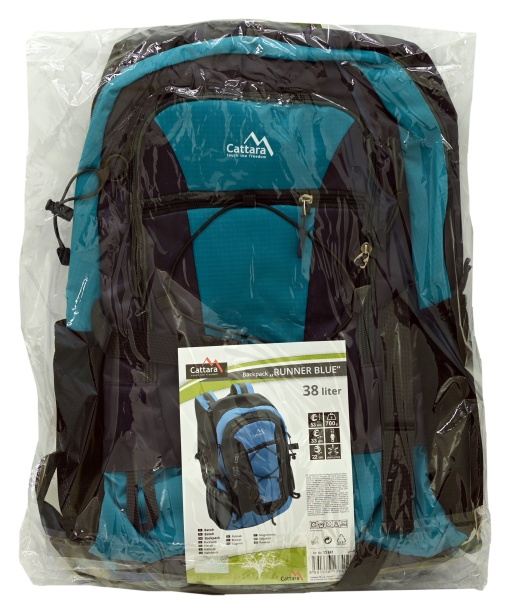 Rucsac Cattara Runner 38l, albastru, 700g, 33 x 53 x 22cm - TT13841 - Img 7
