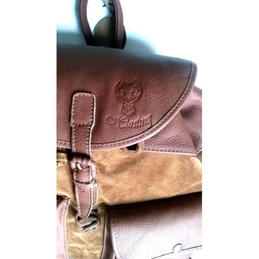 Rucsac Piele Vanator Nobil Hunt cu 2 Buzunare Exterioare - Img 2