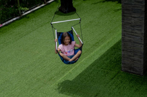 Scaun suspendat Mini Moonchair Royal Blue - TMMMC39 3