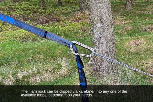 Set 2 chingi de ancorare tip lant Daisy pentru hamac DD Hammocks - 707273931672 3