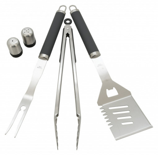 Set 7 ustensile pentru gratar+sort Cattara TT13107 - Img 3
