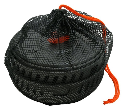 Set pentru gatit in camping 9 piese Cattara Trek, aragaz 7.5KW, piezo, 2 oale, tigaie, capac, maner, husa textila - TT13610 - Img 2
