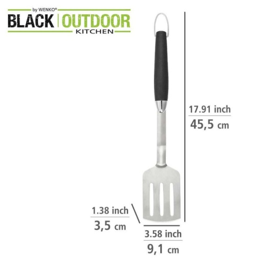 Spatula pentru gratar Wenko Black Outdoor Kitchen - 55003100 - Img 4