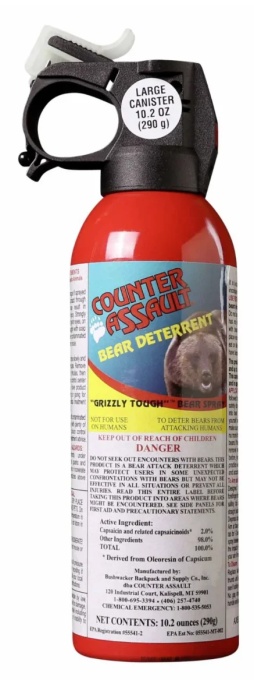 Spray urs Counter Assault Bear Deterrent 290 g cu husa - Img 2